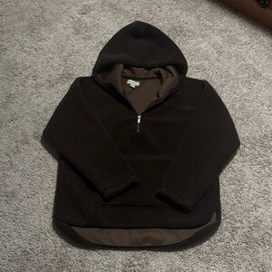Women’s Brown Hooded Sweater